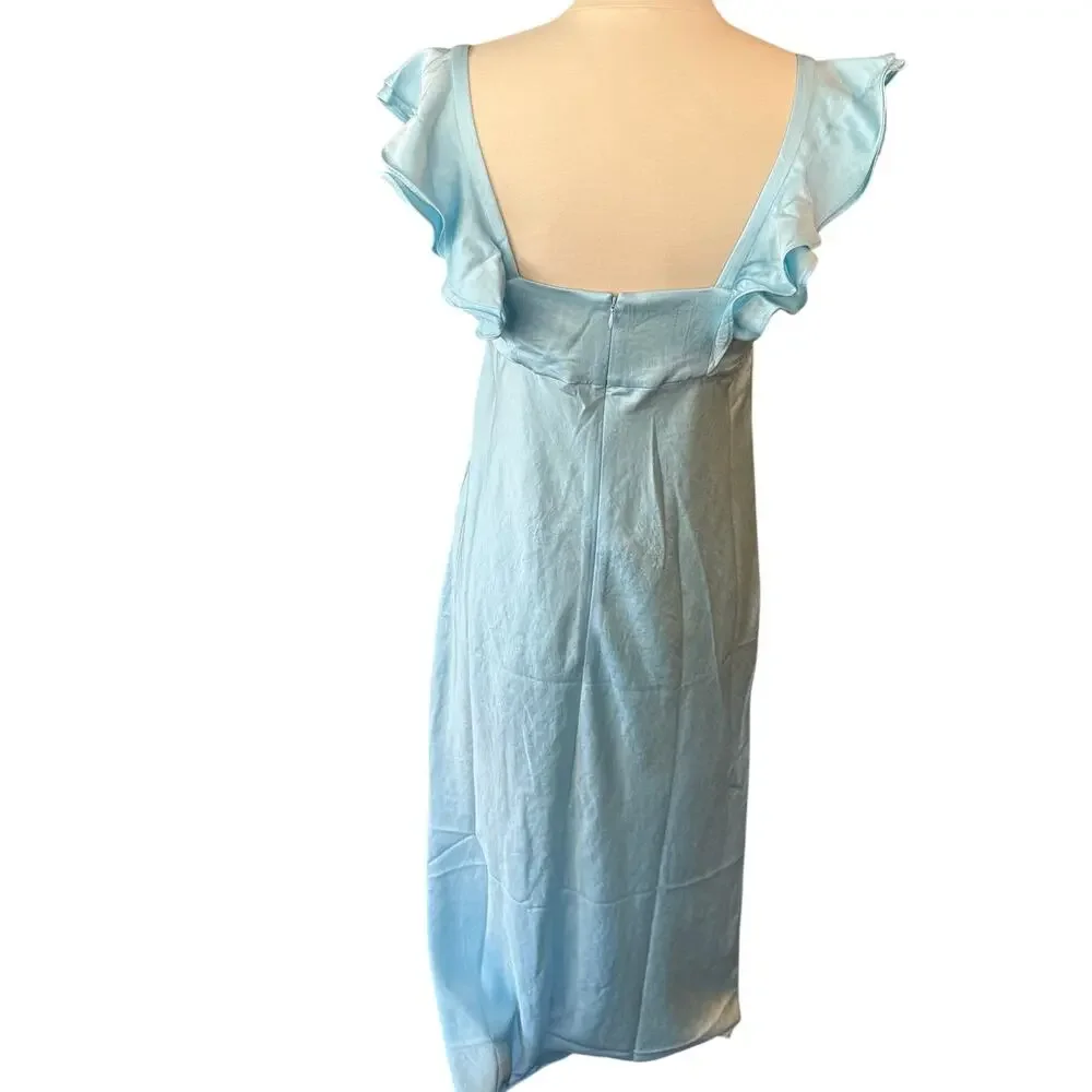 Madewell Light Blue Maxi Dress - Picture 7 of 15